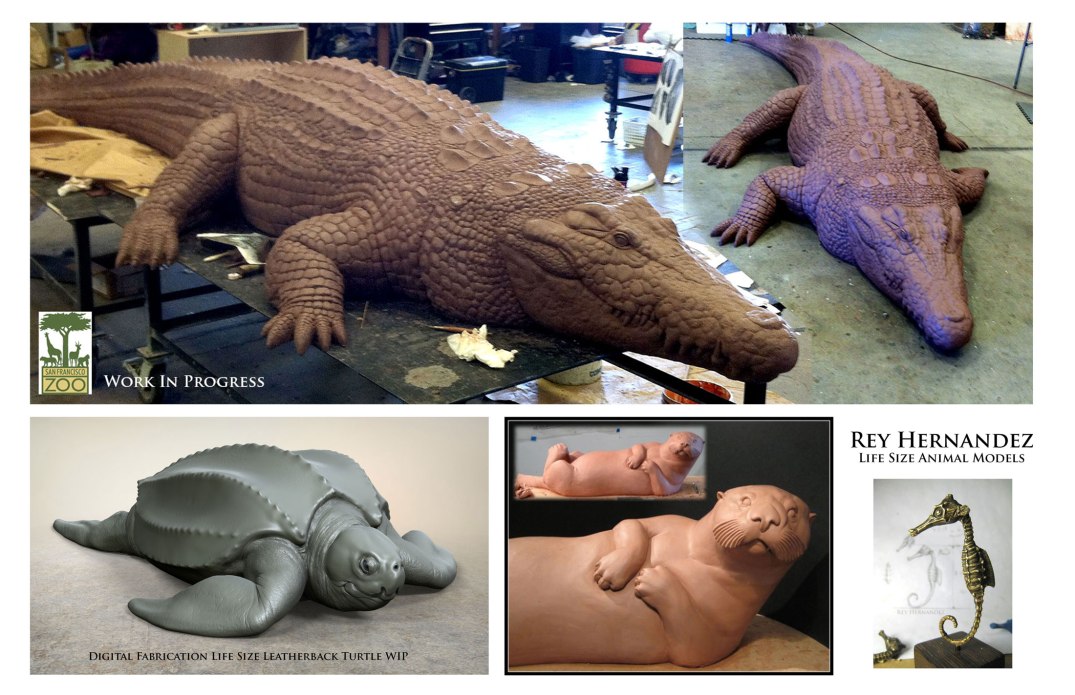 Animal Sculpting Progress