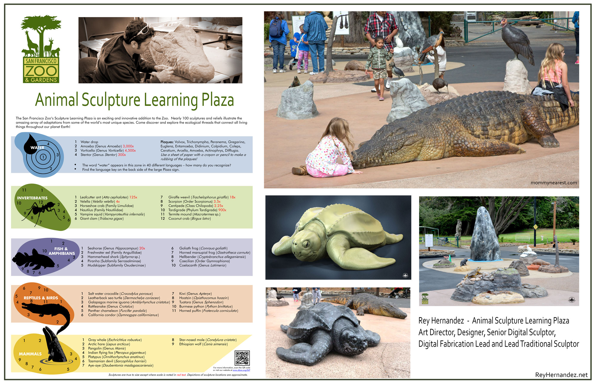 San_Francisco_Zoo_Animal_Sculpture_Learning_Plaza_Bronze_3D_printed_animals_Rey_Hernandez