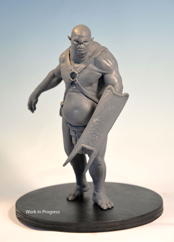 Rey_Hernandez_3Dprint_WIP_Troll_Orc