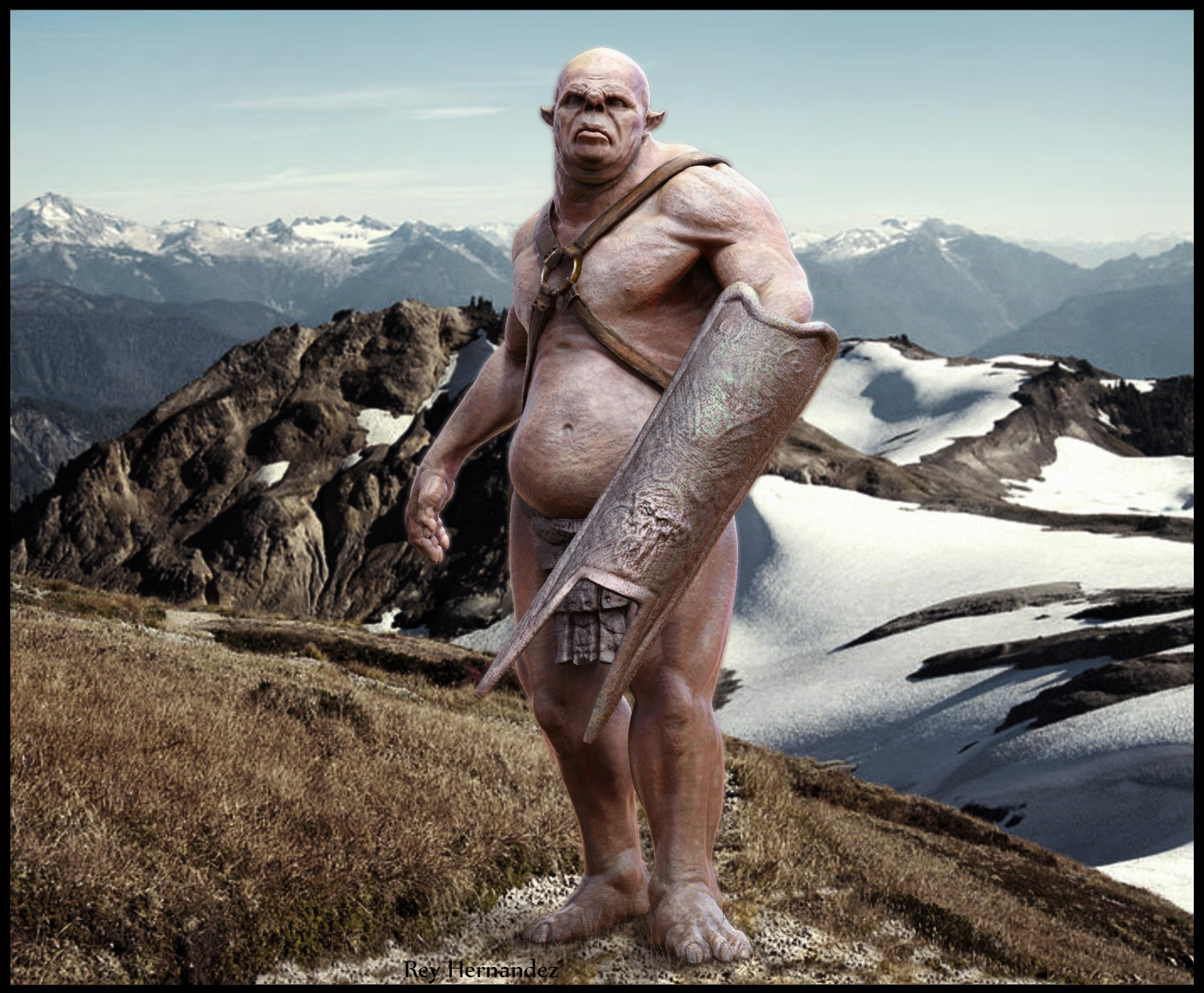 Rey_Hernandez_Mountain_Troll_Concept_Art_Model_Sculpture